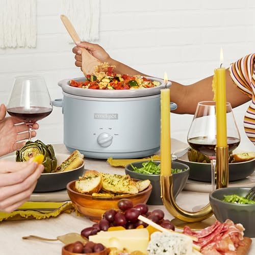 Crock-Pot 4.5 Quart Manual Slow Cooker – Macaroon Blue Original C156