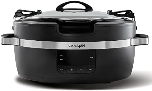 Crock-Pot Thermoshield 6 Quart Slow Cooker with Carry Handles Plus C171