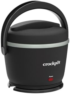 Crock-Pot Electric Lunch Box Food Warmer 20oz – Black Daily C136