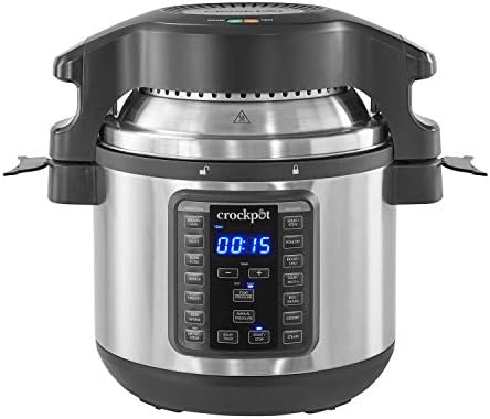 Crock-Pot Express Crisp 8 Quart 10-in-1 Pressure Cooker Daily C144