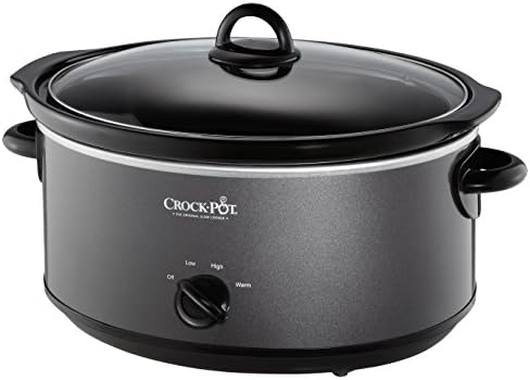 Crock-Pot 7 Quart Slow Cooker – Charcoal Select C164