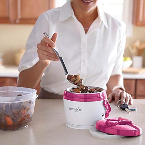 Crock-Pot Lunch Crock Portable Food Warmer 20oz – Pink Signature C170