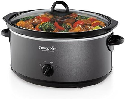Crock-Pot 7 Quart Slow Cooker – Charcoal Select C164