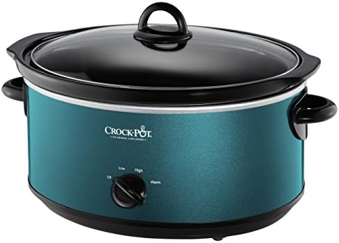 Crock-Pot 7 Quart Manual Slow Cooker – Turquoise Original C168