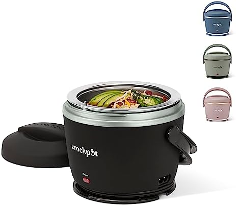 Crock-Pot Electric Lunch Box Food Warmer 20oz – Black Daily C136