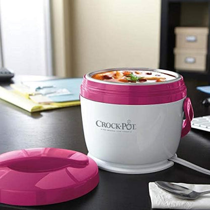 Crock-Pot Lunch Crock Portable Food Warmer 20oz – Pink Signature C170