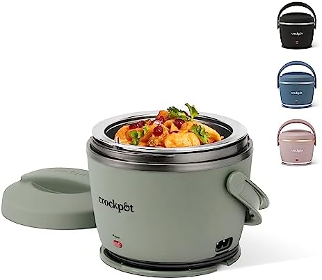 Crock-Pot Portable Electric Lunch Box Food Warmer – Green Signature C135