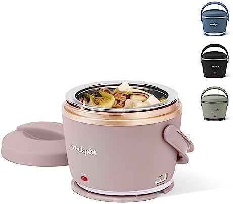 Crock-Pot Electric Lunch Box Food Warmer 20oz – Blush Pink Select C129