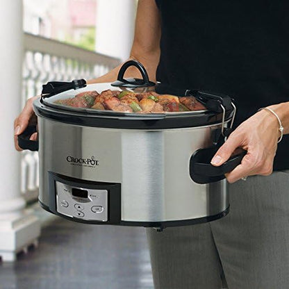 Crock-Pot Cook & Carry 6 Quart Programmable Slow Cooker Choice C174