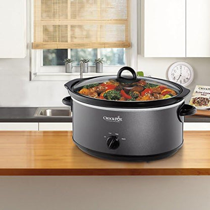 Crock-Pot 7 Quart Slow Cooker – Charcoal Select C164