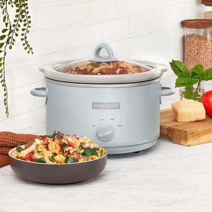 Crock-Pot 4.5 Quart Manual Slow Cooker – Macaroon Blue Original C156