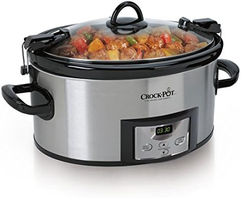 Crock-Pot Cook & Carry 6 Quart Programmable Slow Cooker Choice C174