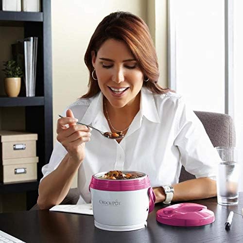 Crock-Pot Lunch Crock Portable Food Warmer 20oz – Pink Signature C170