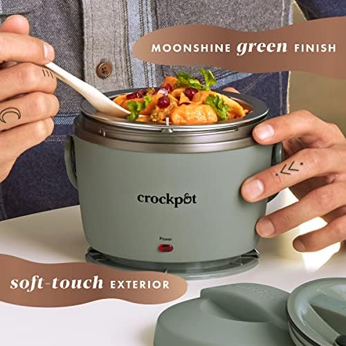 Crock-Pot Portable Electric Lunch Box Food Warmer – Green Signature C135