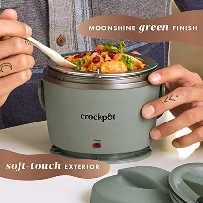 Crock-Pot Portable Electric Lunch Box Food Warmer – Green Signature C135