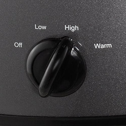Crock-Pot 7 Quart Slow Cooker – Charcoal Select C164