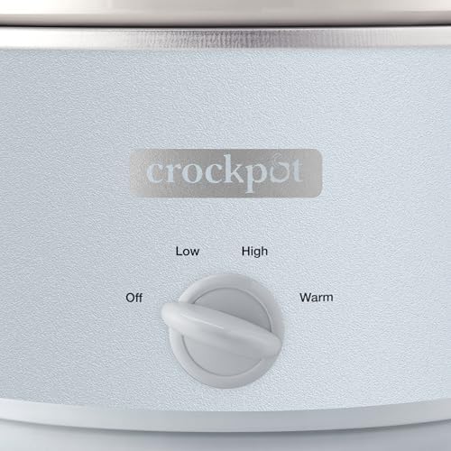 Crock-Pot 4.5 Quart Manual Slow Cooker – Macaroon Blue Original C156