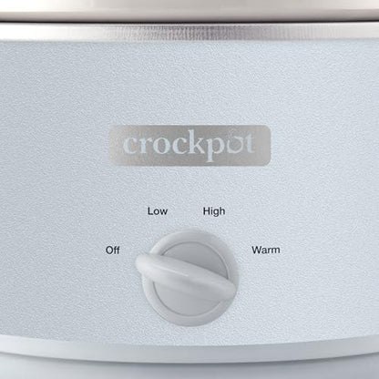 Crock-Pot 4.5 Quart Manual Slow Cooker – Macaroon Blue Original C156