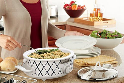 Crock-Pot 2.5 Quart Compact Casserole Slow Cooker Original C134