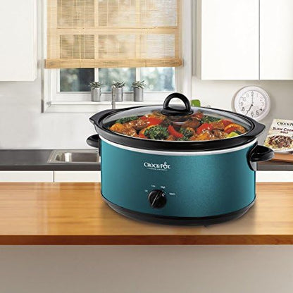 Crock-Pot 7 Quart Manual Slow Cooker – Turquoise Original C168