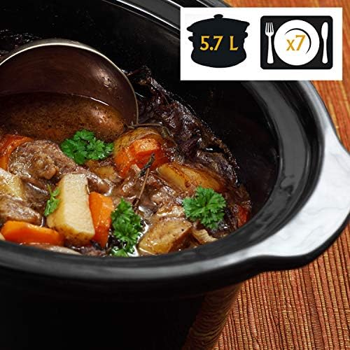 Crock-Pot Cook & Carry 6 Quart Portable Slow Cooker Reserve C162