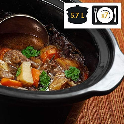 Crock-Pot Cook & Carry 6 Quart Portable Slow Cooker Reserve C162