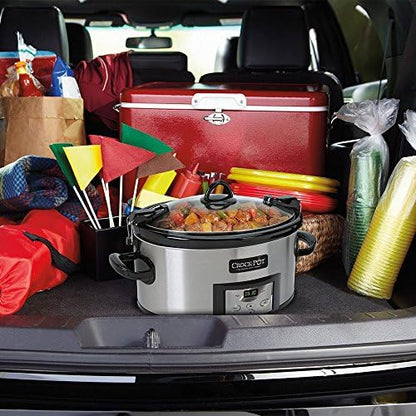 Crock-Pot Cook & Carry 6 Quart Programmable Slow Cooker Choice C174