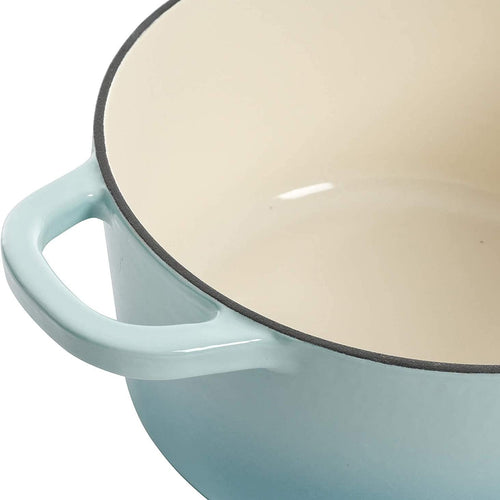 Crock-Pot 3 Quart Enameled Cast Iron Dutch Oven – Aqua Classic C171