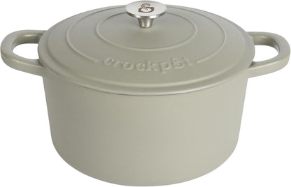 Crock-Pot 3 Quart Enameled Cast Iron Dutch Oven – Aqua Classic C171