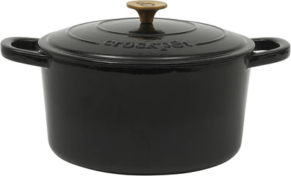 Crock-Pot 3 Quart Enameled Cast Iron Dutch Oven – Aqua Classic C171