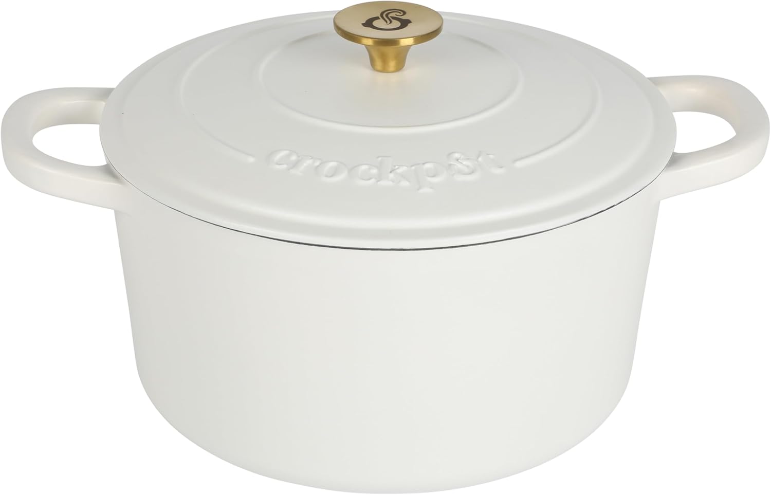 Crock-Pot 3 Quart Enameled Cast Iron Dutch Oven – Aqua Classic C171