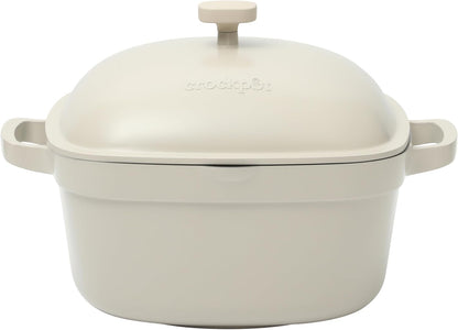 Crock-Pot 3 Quart Enameled Cast Iron Dutch Oven – Aqua Classic C171