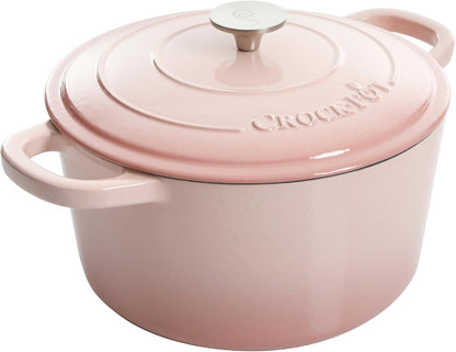 Crock-Pot 3 Quart Enameled Cast Iron Dutch Oven – Aqua Classic C171