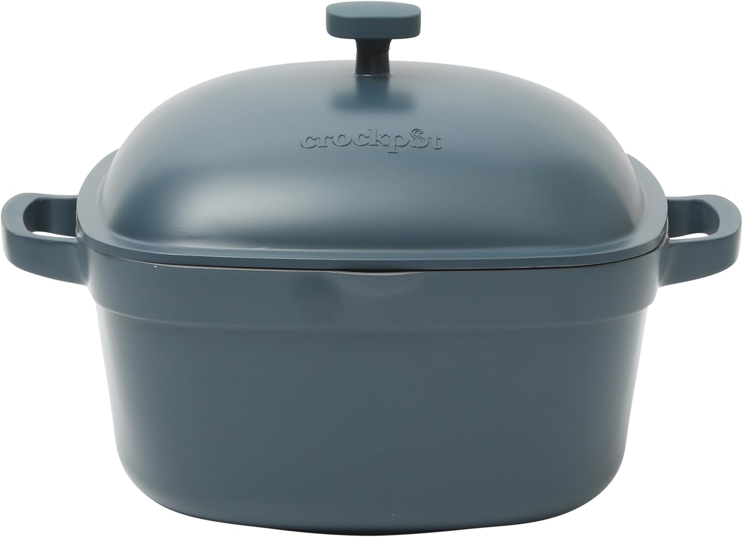 Crock-Pot 3 Quart Enameled Cast Iron Dutch Oven – Aqua Classic C171