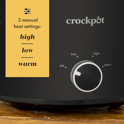 Crock-Pot 2 Quart Mini Slow Cooker – Classic Compact Cooker Reserve C167